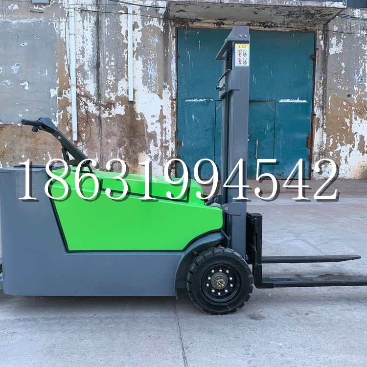 定州市小型电动叉车1吨2吨步行站驾式电瓶堆高充电装卸车液压升降车铲车